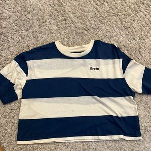 BRIXTON Cropped T-Shirt // XS // Barely used